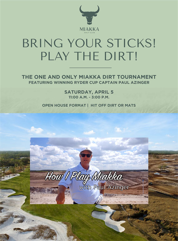 Miakka Golf Club Dirt Tournament
