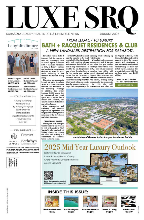 Luxe SRQ Newspaper